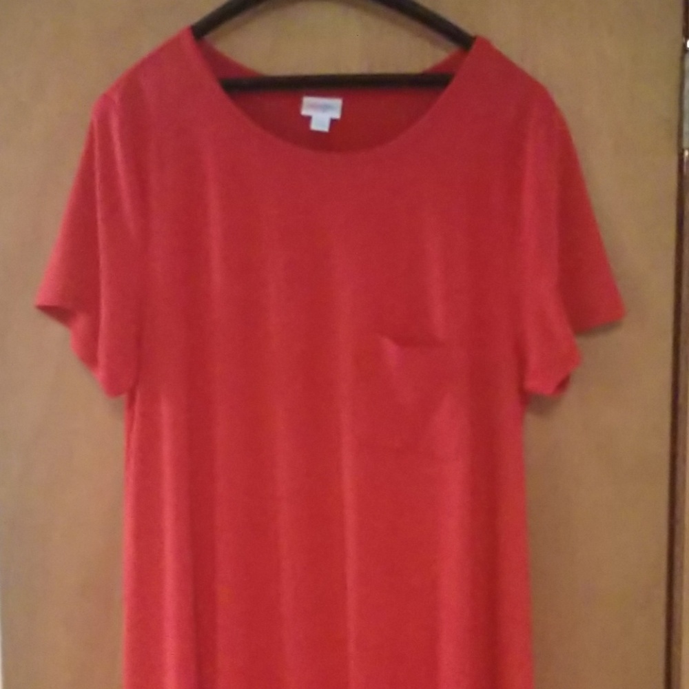Lularoe red carly
